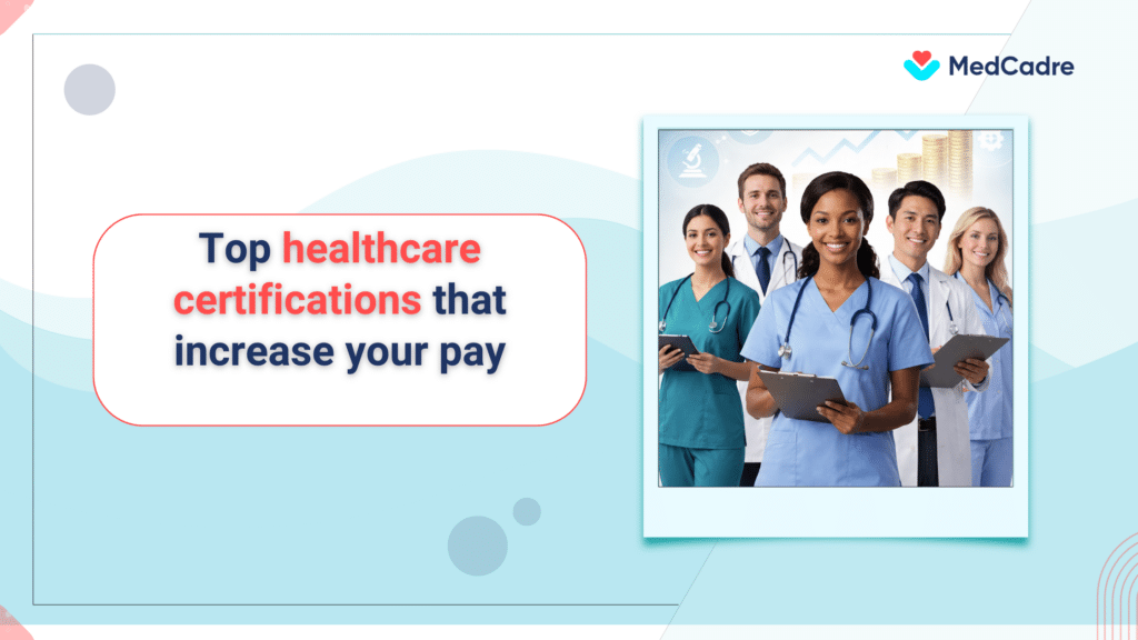 Healthcare professional planning a job change