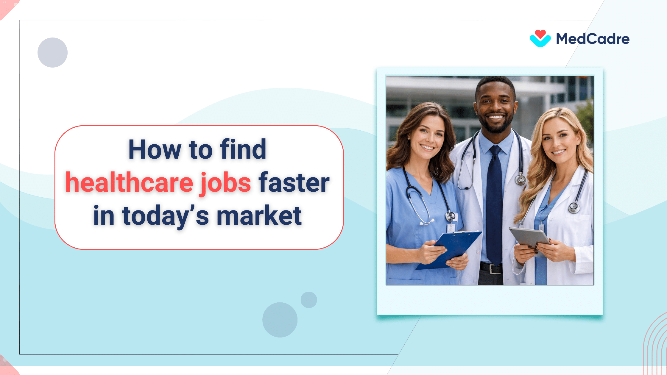 Healthcare job search tips