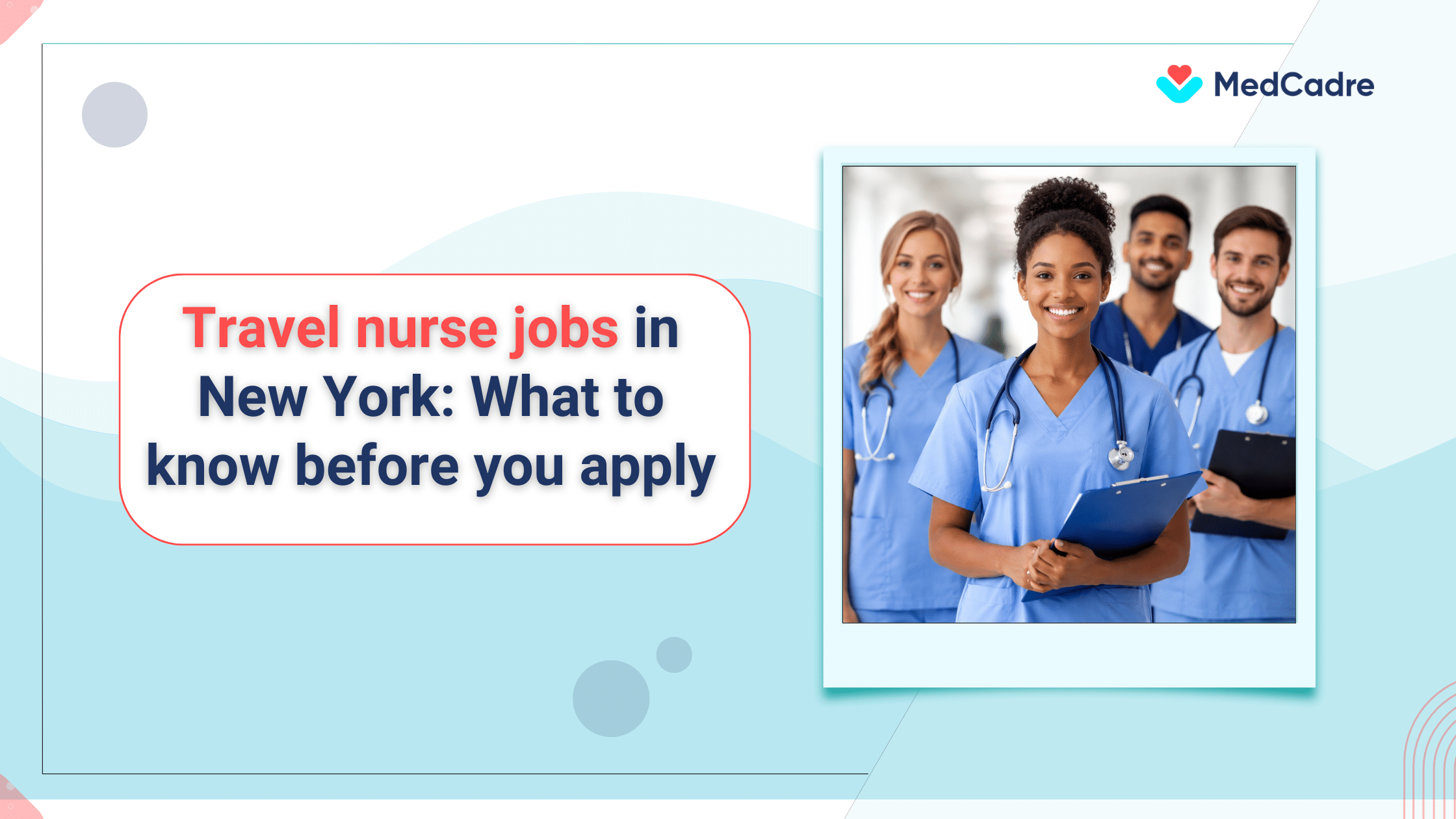 Travel nurse jobs New York