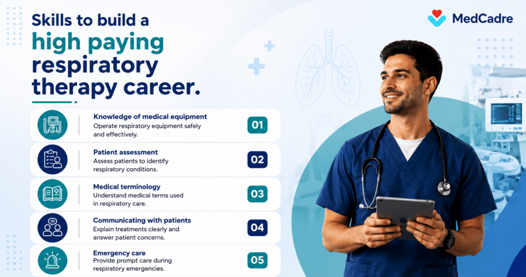 Skills for a High-Paying Respiratory Therapy Career - MedCadre