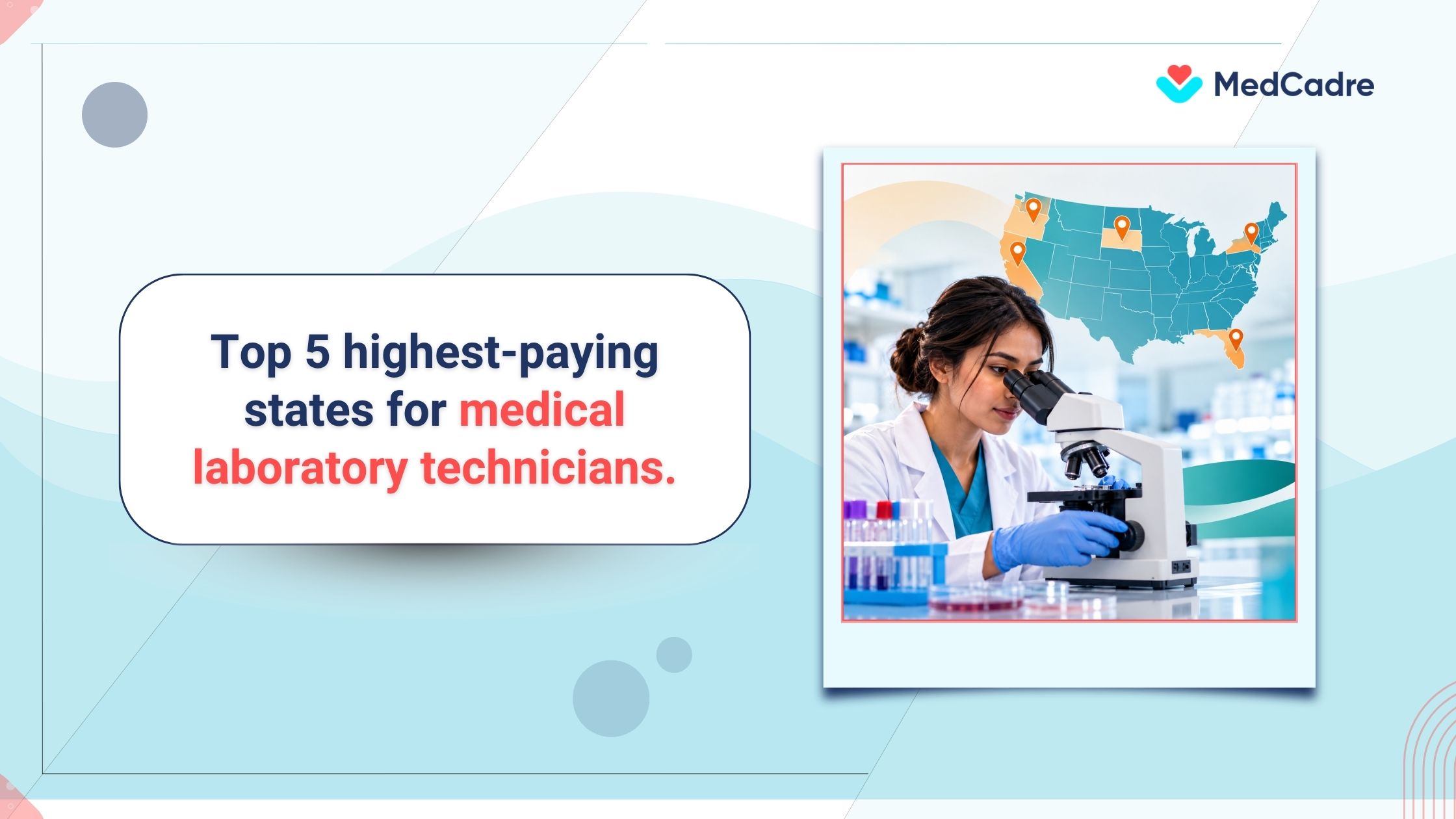 Highest-Paying States for Medical Laboratory Technicians - MedCadre
